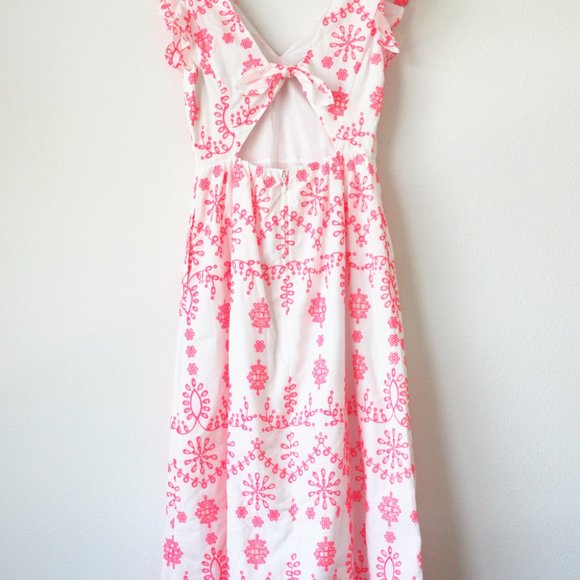Lilly Pulitzer Lillyanne Eyelet Midi Dress - Picture 5 of 9